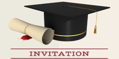 Invitation remise des diplômes 2022