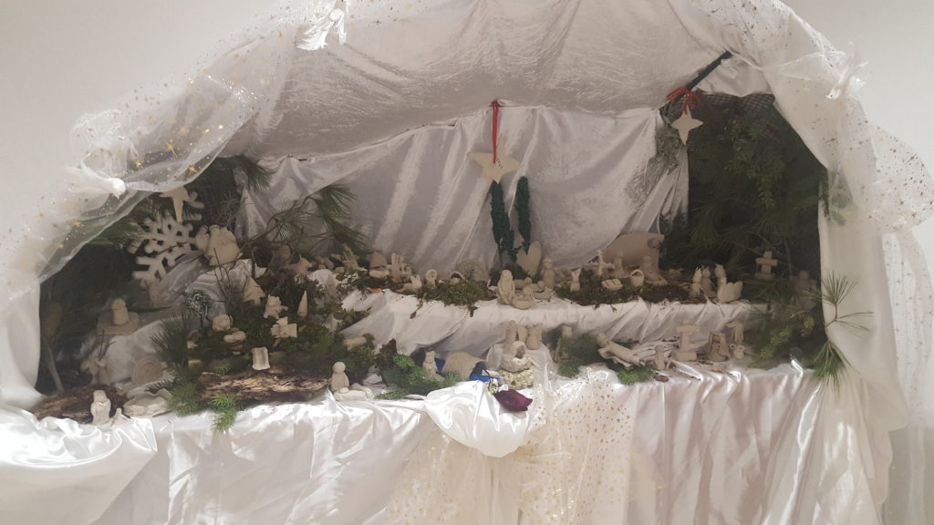 Creche blanche