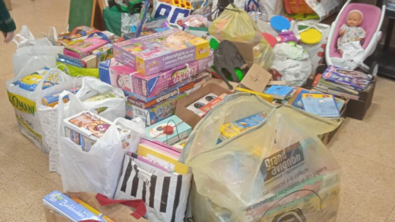 collecte des jouets