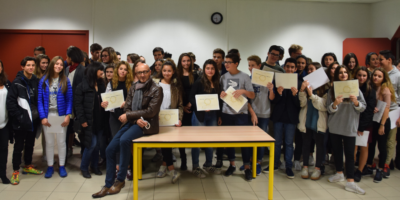 Félicitations aux lauréats du brevet 2016 et mes remerciements aux enseignants qui les ont accompagnés !