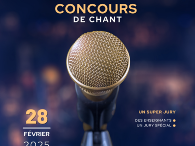 Retour sur le Concours de Chant au Collège Marie Rivier !