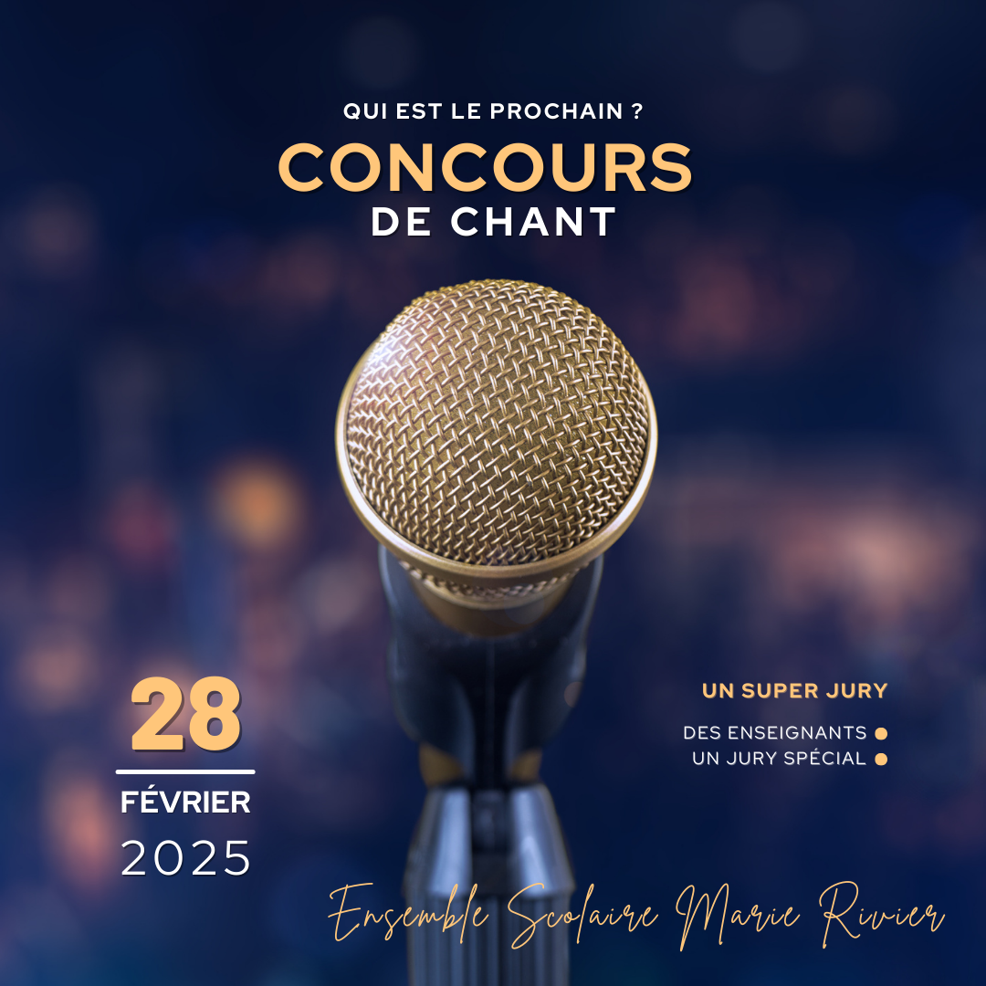 You are currently viewing Retour sur le Concours de Chant au Collège Marie Rivier !