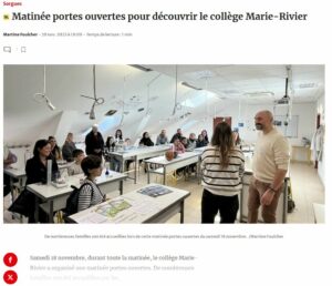 matinée portes ouvertes