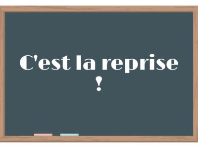 Reprise des cours – Ecole