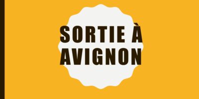 Sortie à Avignon avec les élèves ULIS