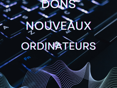 Dons : nouveaux ordinateurs