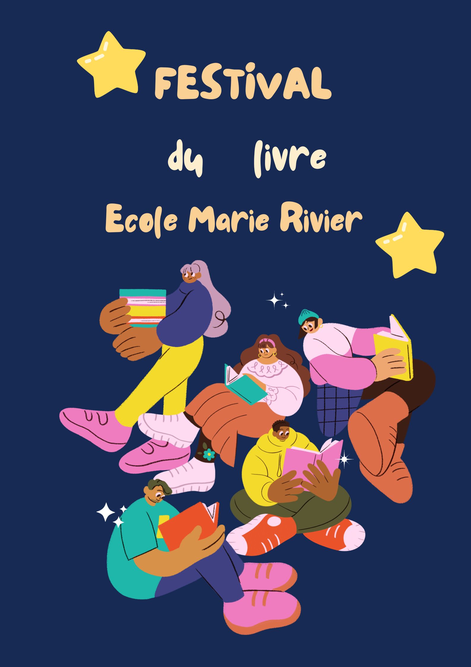 You are currently viewing C’est le retour du festival du livre à l’école Marie Rivier !