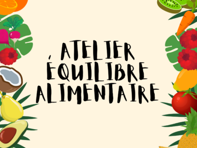 Atelier équilibre alimentaire