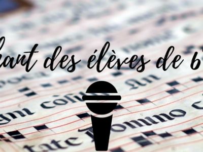 Chant des élèves de 6°A