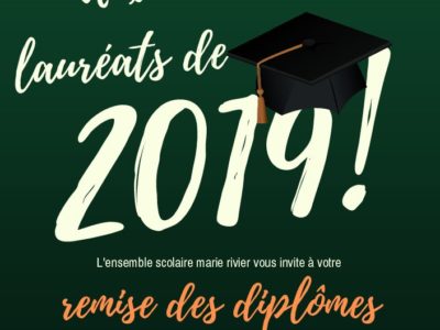 Invitation à la remise des diplômes