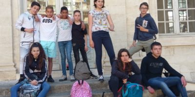 Sortie artistique avec la classe de 5S