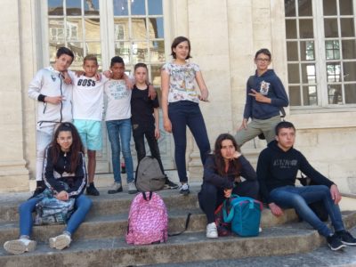 Sortie artistique avec la classe de 5S