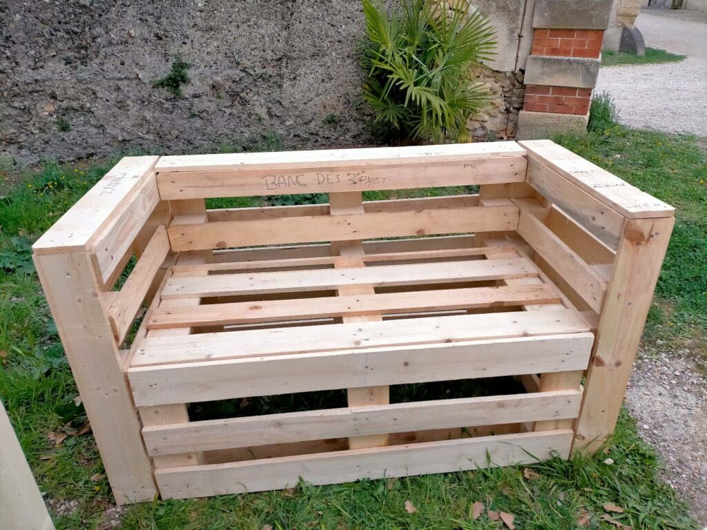Banc des 3ème prepa-metier