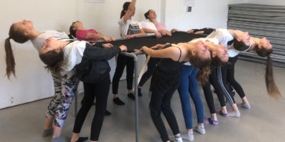 Dernière répétition des danseuses de l’Association Sportive