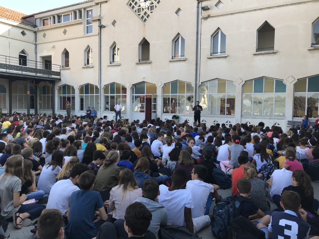 bénédiction de rentrée