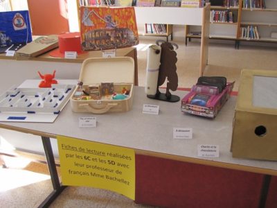 Fiches de lecture 6C et 5D sous forme de maquettes