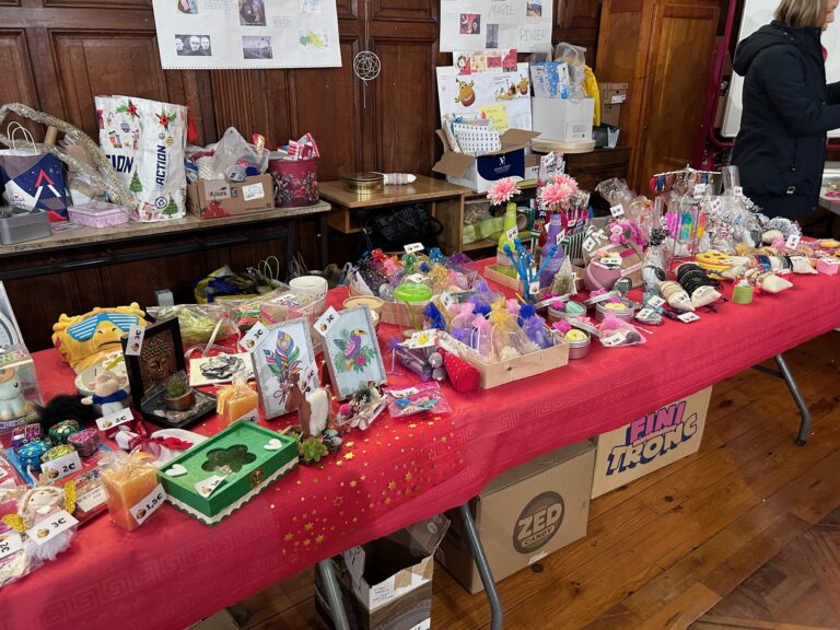 Marché de noël collège