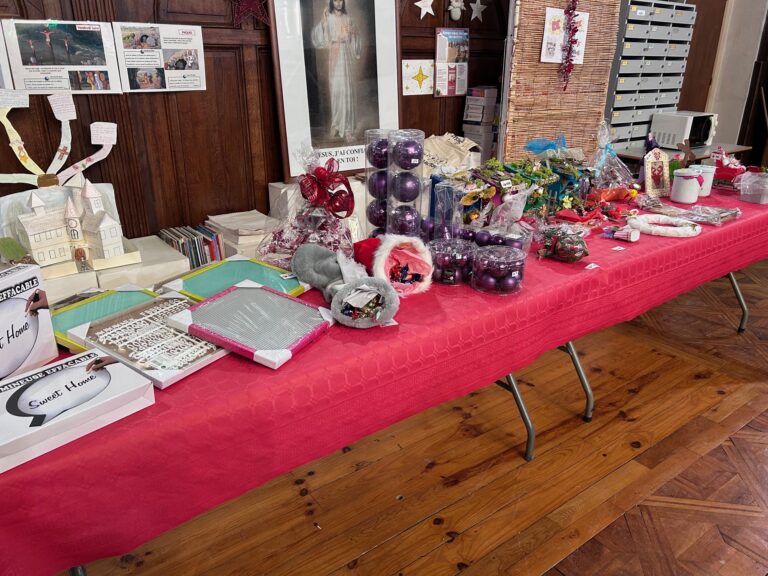 Marché de noël collège