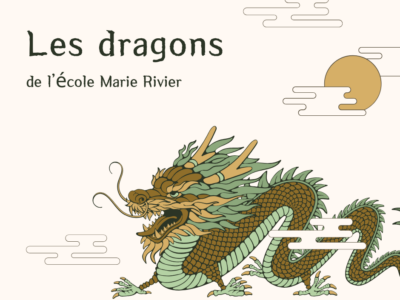 Des dragons géants pour la cantine : une aventure artistique à l’école Marie Rivier