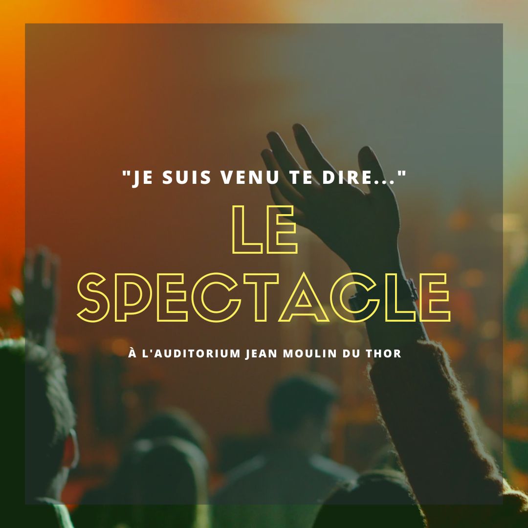 You are currently viewing « Je suis venu te dire… » Le spectacle poético musical auquel a participé la chorale du collège Marie Rivier.