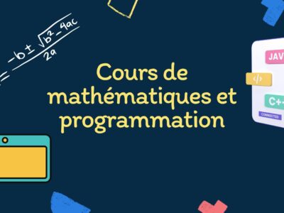 Cours de mathématiques et programmation en sixième