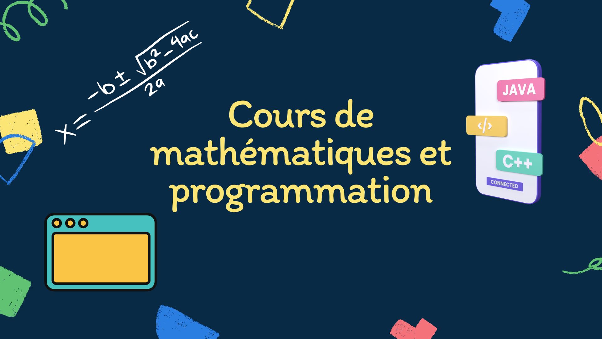 You are currently viewing Cours de mathématiques et programmation en sixième