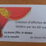 Exposition au CDI : les 6°D revisitent La Jeune fille, le Diable et le Moulin