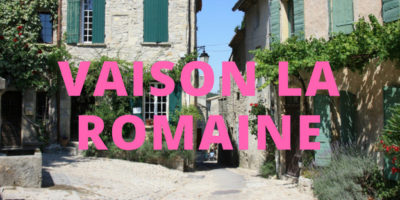 Sortie à Vaison la Romaine
